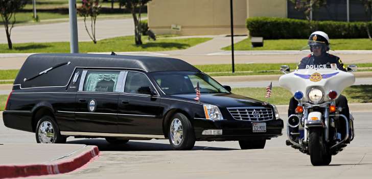 dallas police officers slain funeral service july 2016